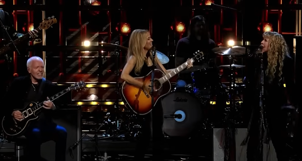 peter frampton, sheryl crow, and stevie nicks